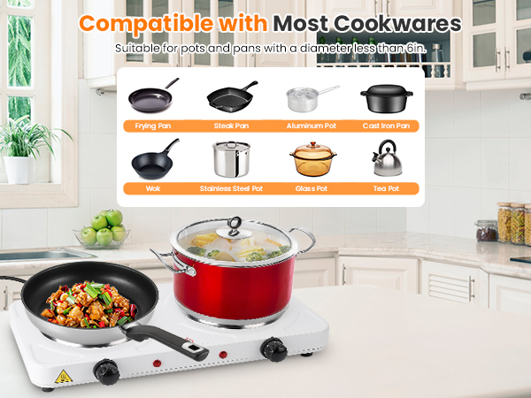 compatible with most cookwares 