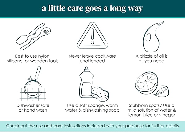 how to care for your cookware