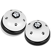 JEXCULL Pet Training Bells, 2 Pack Dogs Bell for Door Potty Training and to Ring to Go Outside Co...