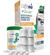 Espresso Machine Cleaning Kit. Includes 52x Breville Espresso Machine Cleaning Tablets &amp; 6 Filter...