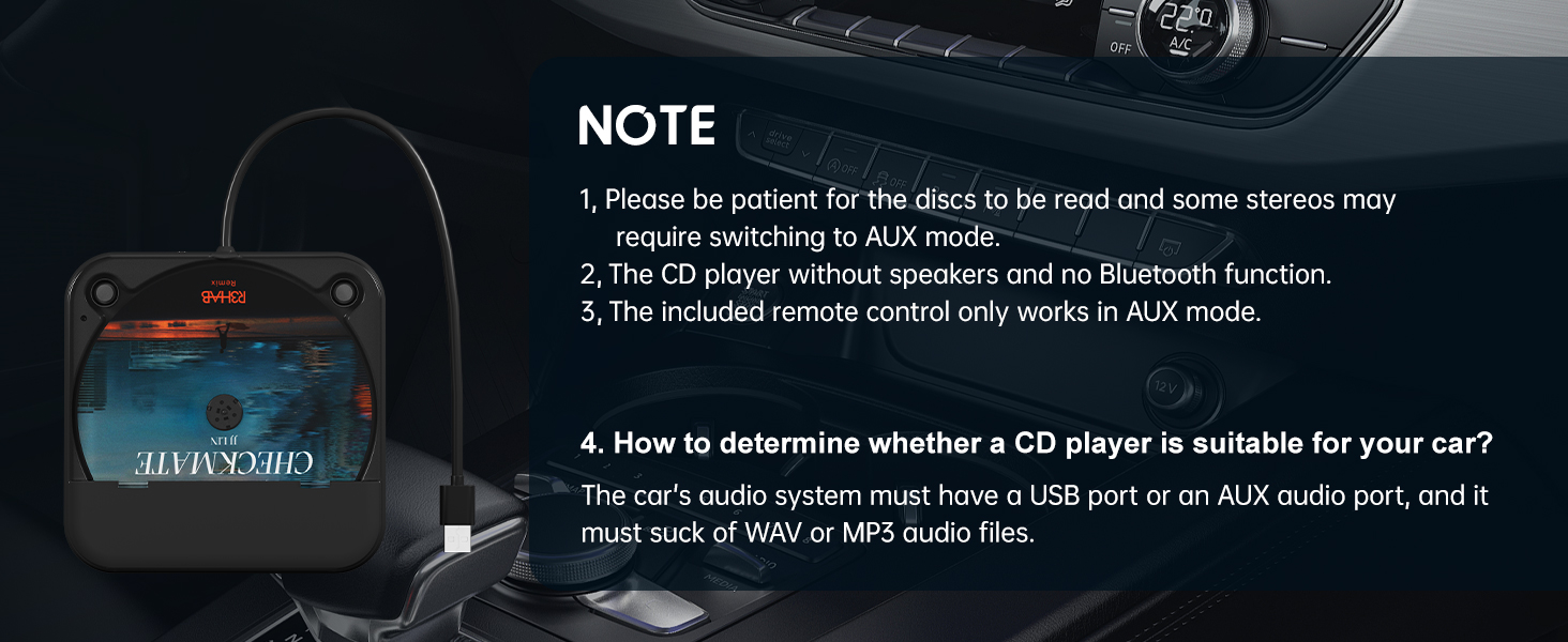 cd player for car