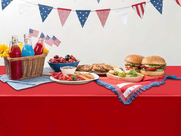 tablecloths for rectangle tables