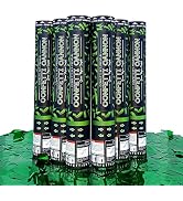 Confetti Sky [6 Pack]12 Inch Confetti Cannons | Green Mylar Confetti Poppers for Wedding Celebrat...