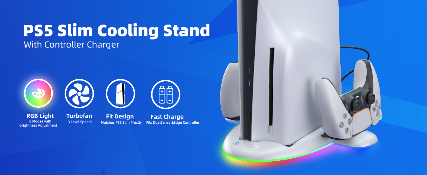 PS5 Slim Cooling Station
