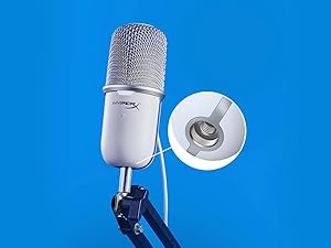 Boom arm and mic stand threading