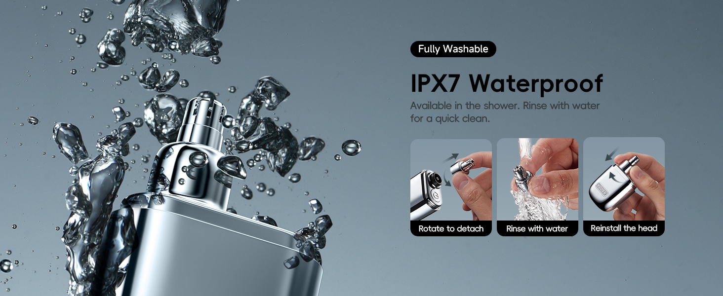 yoose portable alloy nose hair trimmer for men and women