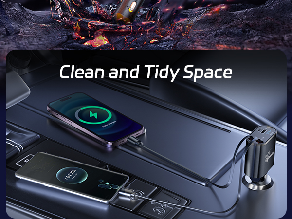 Retractable Car Charger