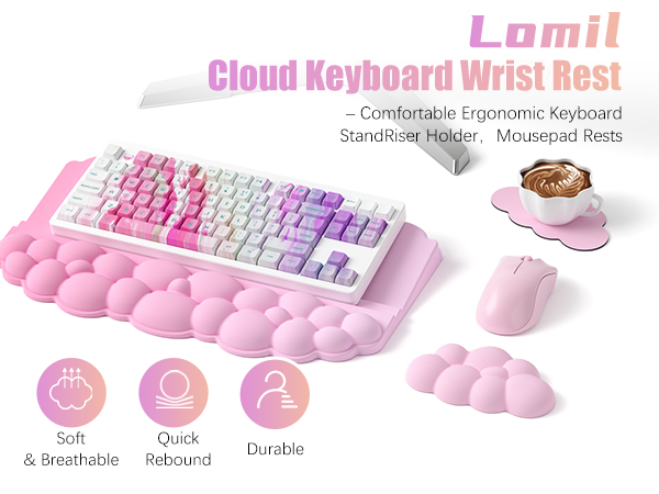 Wrist Rest with Keyboard Stand