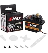 ES08MA II 12g Mini Metal Gear Analog Servo Shockproof Stable Machine Compatible for RC Model