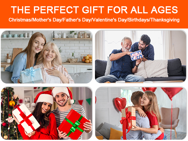 Unique tech gifts for men women, birthday, fathers day, mothers day, christmas, valentine.