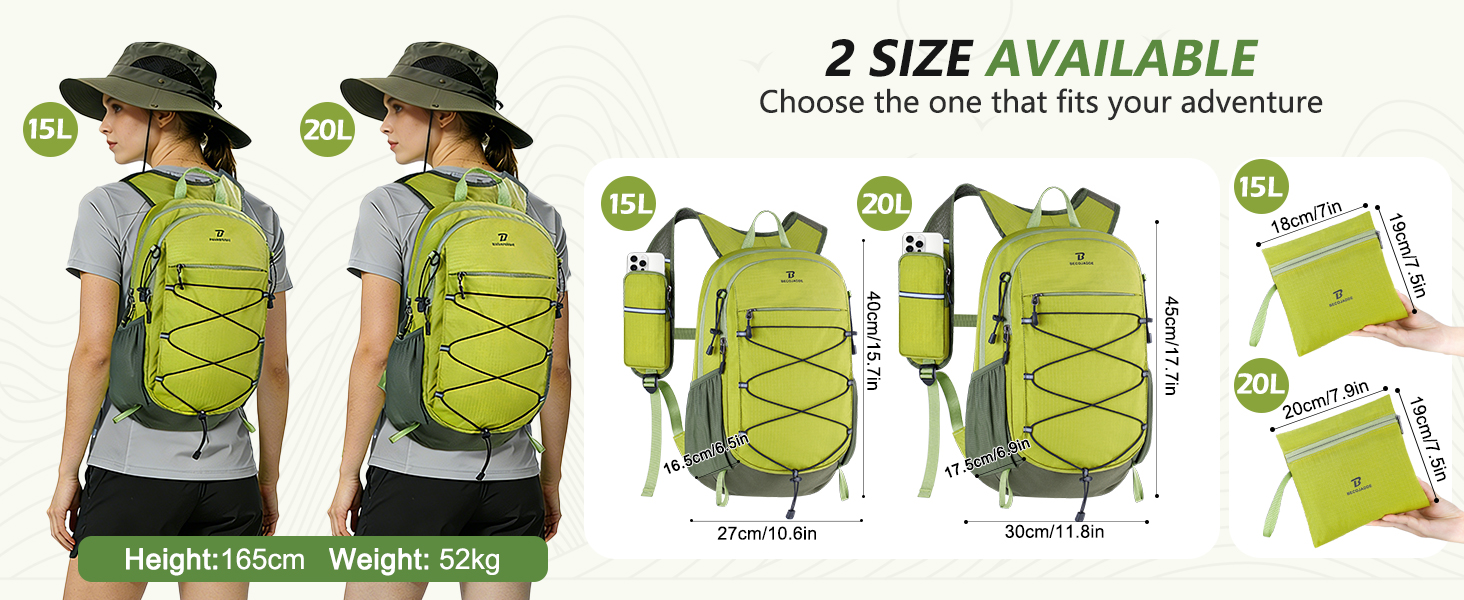 15L backpack