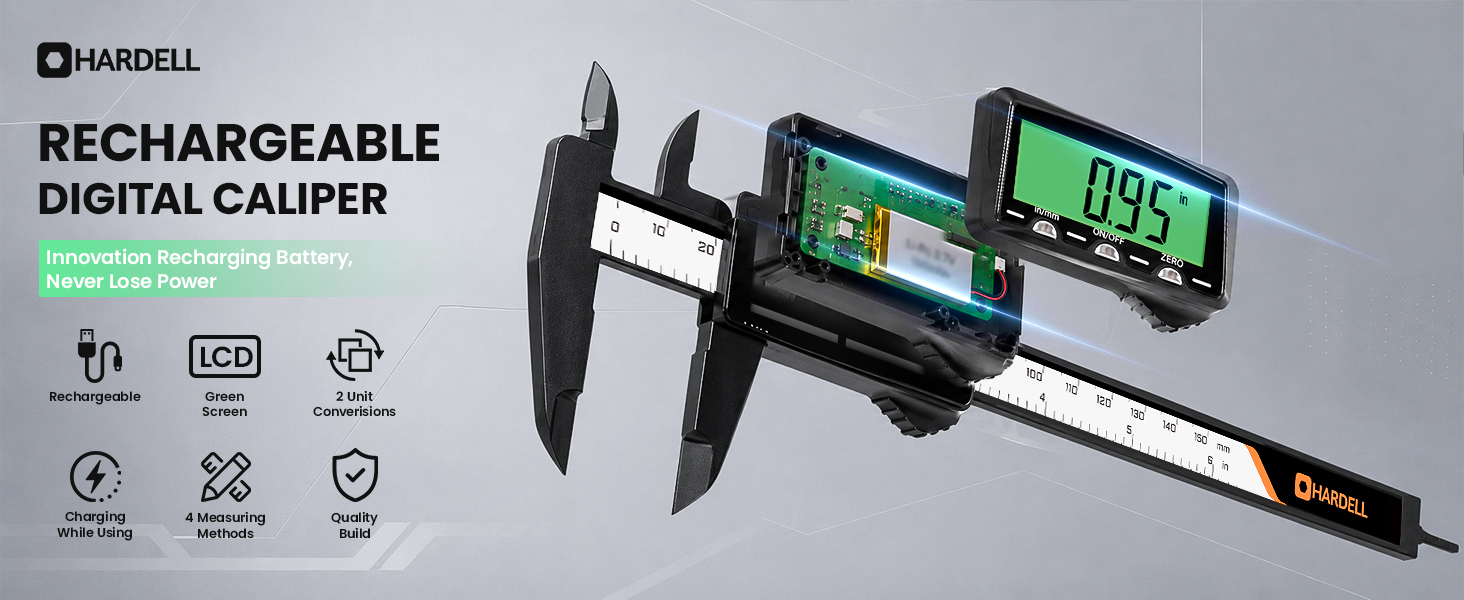 Rechargeable Digital Caliper