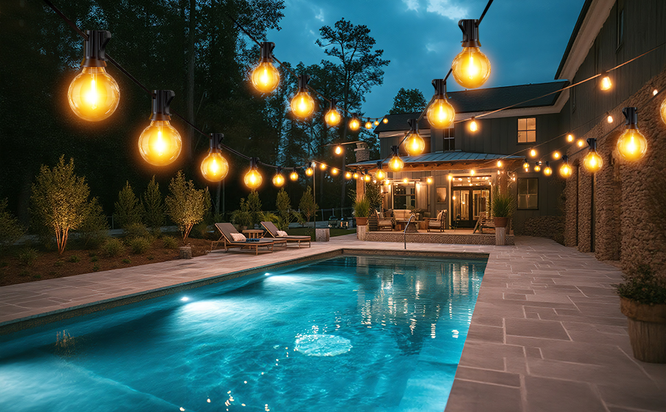 String Solar Lights Outdoor