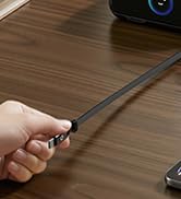 MOKiN 200W Charging Station, 6-Port GaN Desktop Charging Station with Smart Display and Retractab...