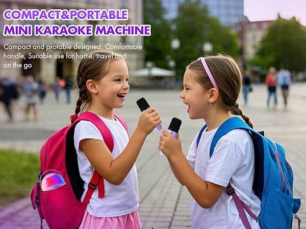 mini karaoke machine
