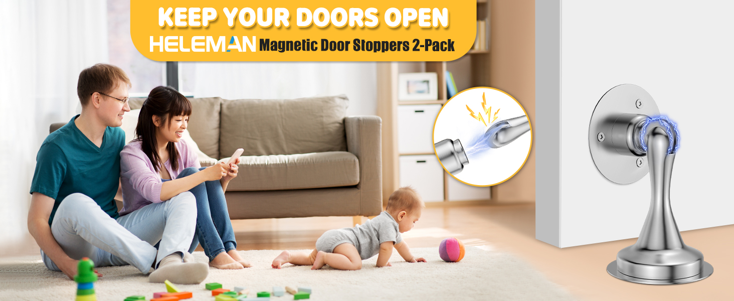 Door Stoppers Magnetic Door Catch