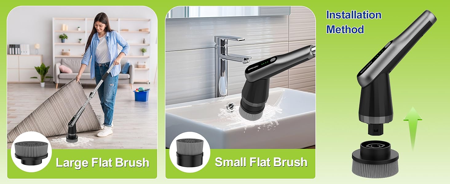 electric spin scrubber