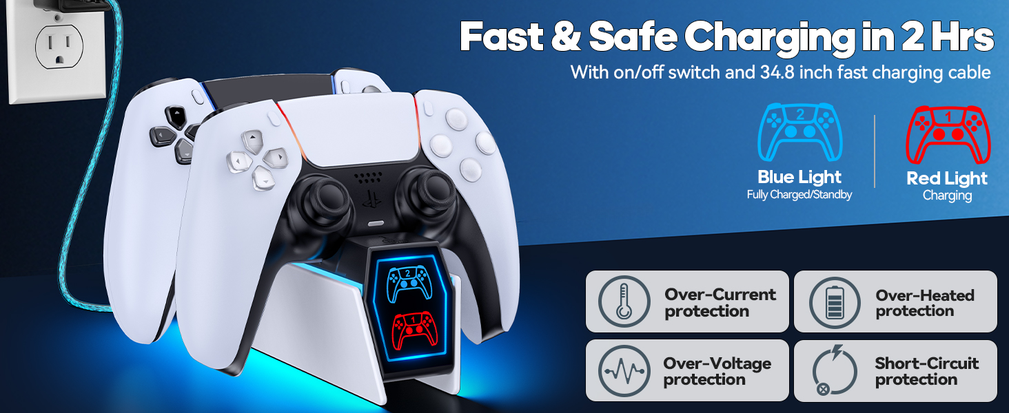 PS5 charging station