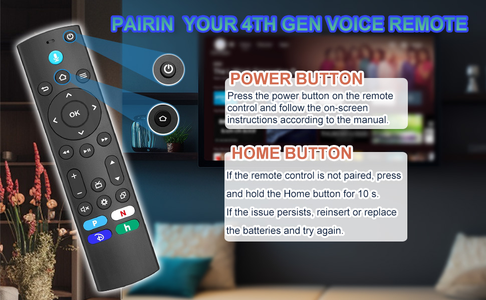 Universal Streaming TV Remote: Quick and Easy Pairing