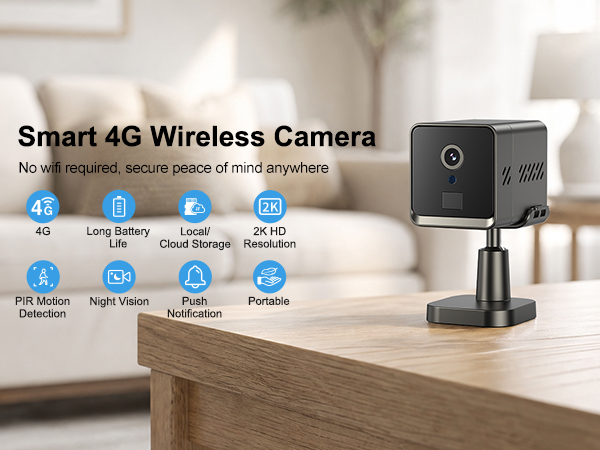 Smart 4G Wireless Camera