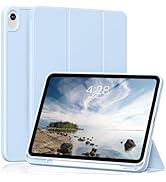 Zktuyu for iPad (A16) 11th 10th Generation Case 11/10.9 Inch with Pencil Holder 2025/2022, Slim T...