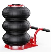 Air Jack, 3 Ton/6600 lbs Car Jack, 3-5 s Fast Lifting Pneumatic Jack with Short Handle, Lift up t...