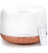 InnoGear 500ml Essential Oil Diffuser with Remote Control, Premium Ultrasonic Aromatherapy Diffus...
