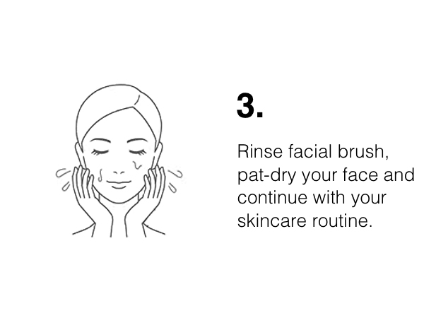 How to use NågraCoola CLIE Facial Cleansing Brush