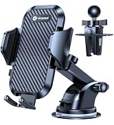 VICSEED 2026 Ultimate Sturdy Car Phone Holder [Upgraded 95+LBS Strongest Suction] Universal Long ...