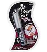 i•ENVY Super Strong Hold Eyelash Adhesive, Waterproof, 48-Hour Long-Lasting Lash Glue, Latex-Free...