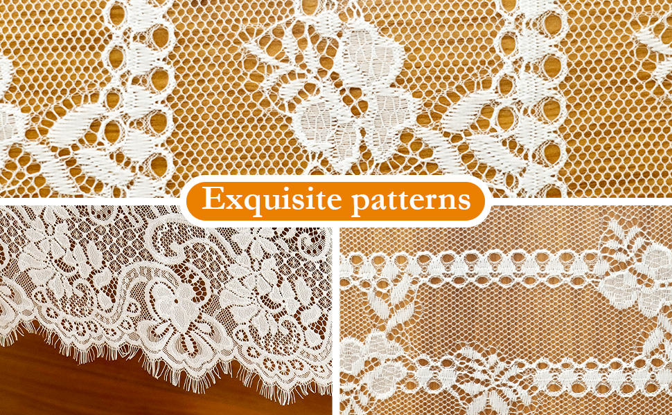 White lace tablecloth