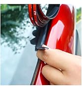 Car Weather Stripping,T-Shape Cuttable Car Windshield Trim Sunroof Seal with Self Adhesive,Waterp...