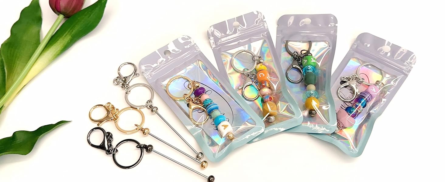 Beadable Keychain Bars Kit
