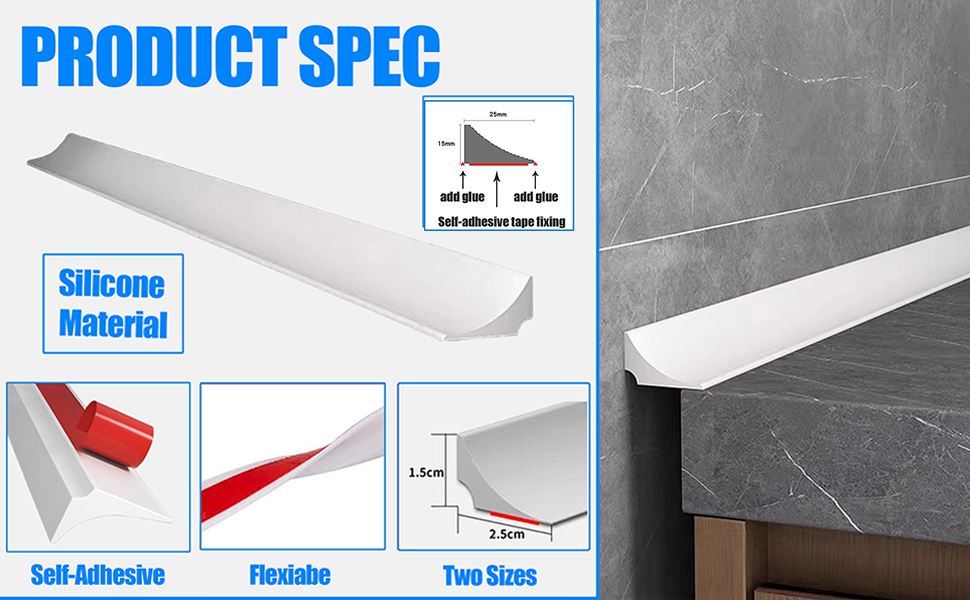 the product specs of the shelf