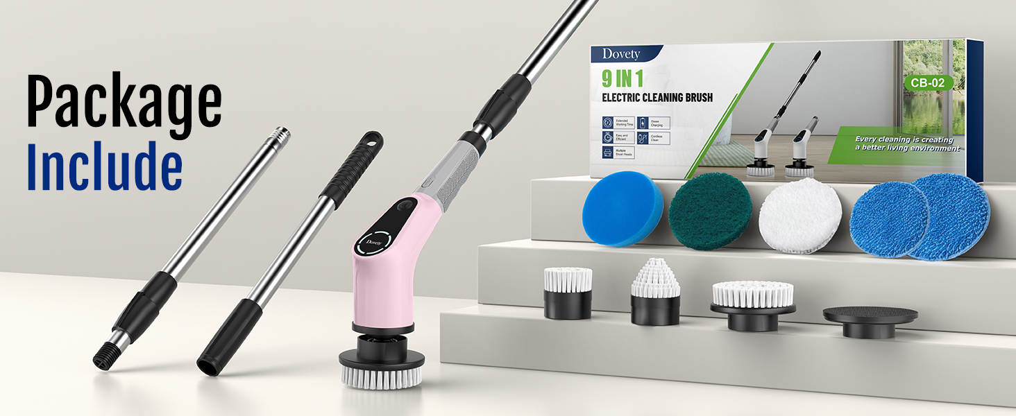 electric spin scrubber