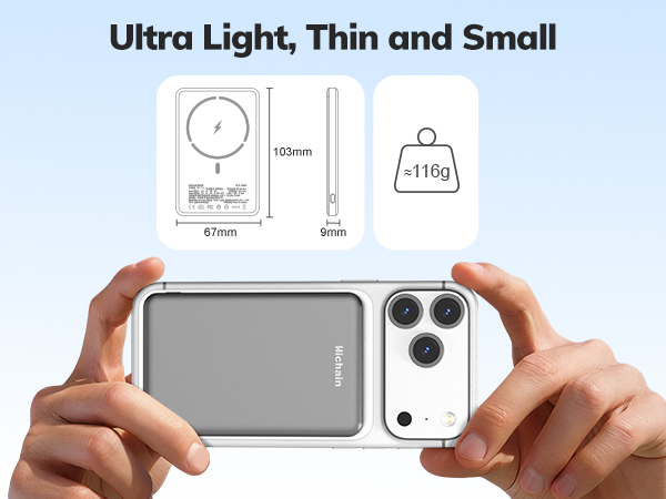 mag safe power bank stays up to cooler than conventional chargers