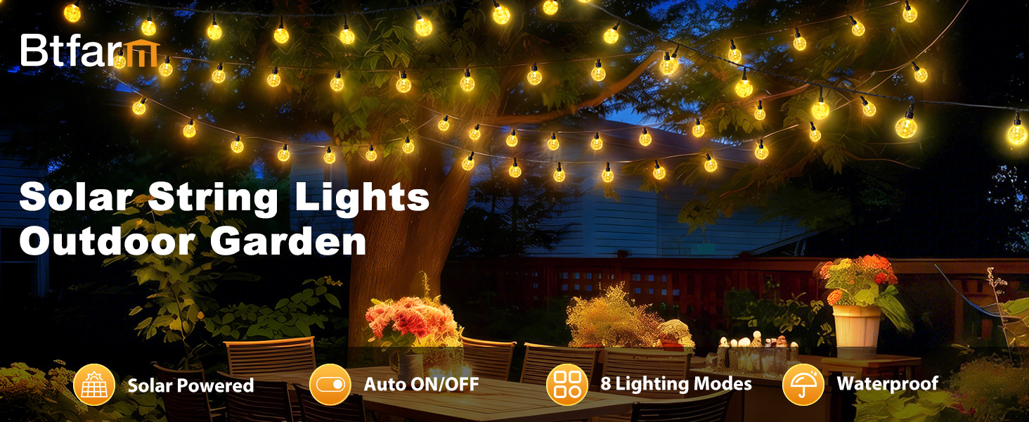 solar string lights