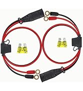 (2 packs) Compatible with NOCO GC008 X-Connect battery harness, M10 (3/8 inch) XL hole terminal c...