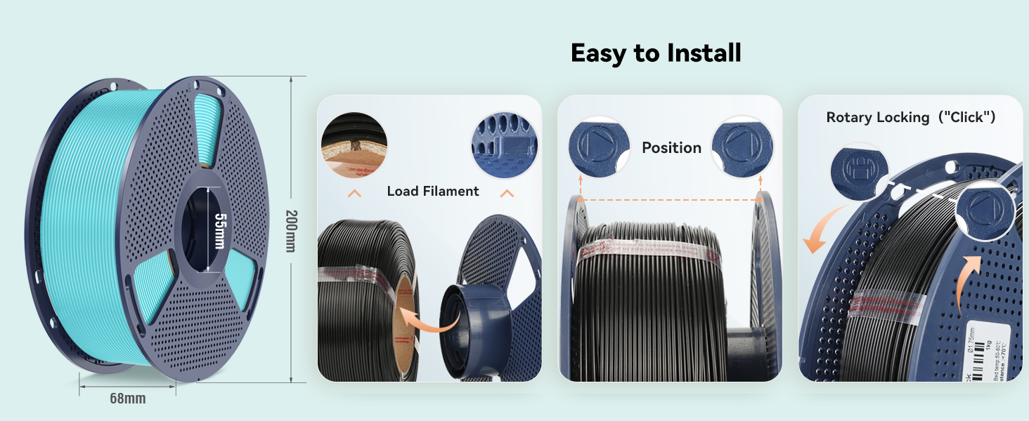 SUNLU META PLA 3D PRINTER FILAMENT