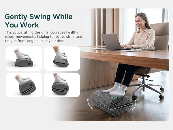 Foot Rest for Under Desk at Work