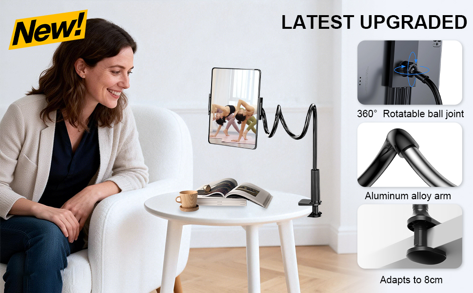 Gooseneck Tablet Holder Phone Stand