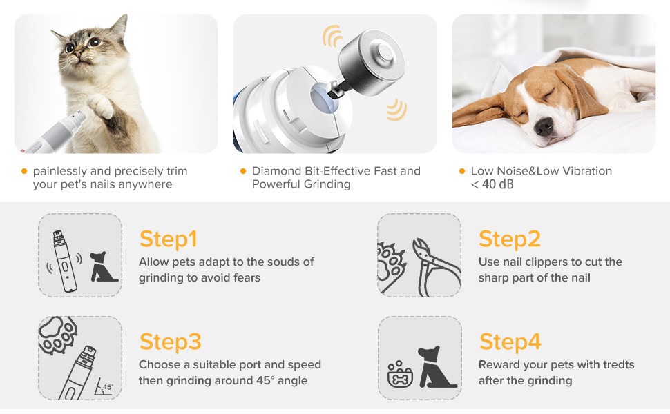 pet nail grinder for dogs