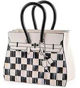MACKENZIE-CHILDS Doodles Vase, Decorative Ceramic Vase, Handbag