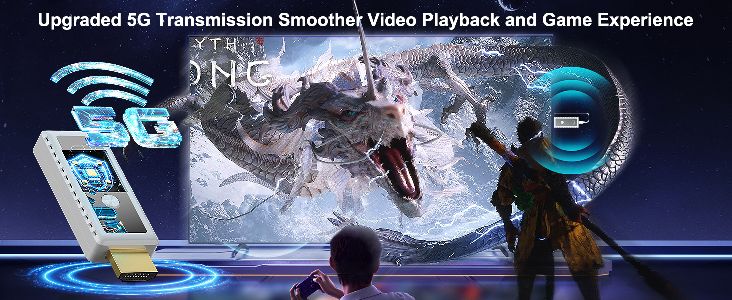 1080P Wireless HDMI Display Adapter