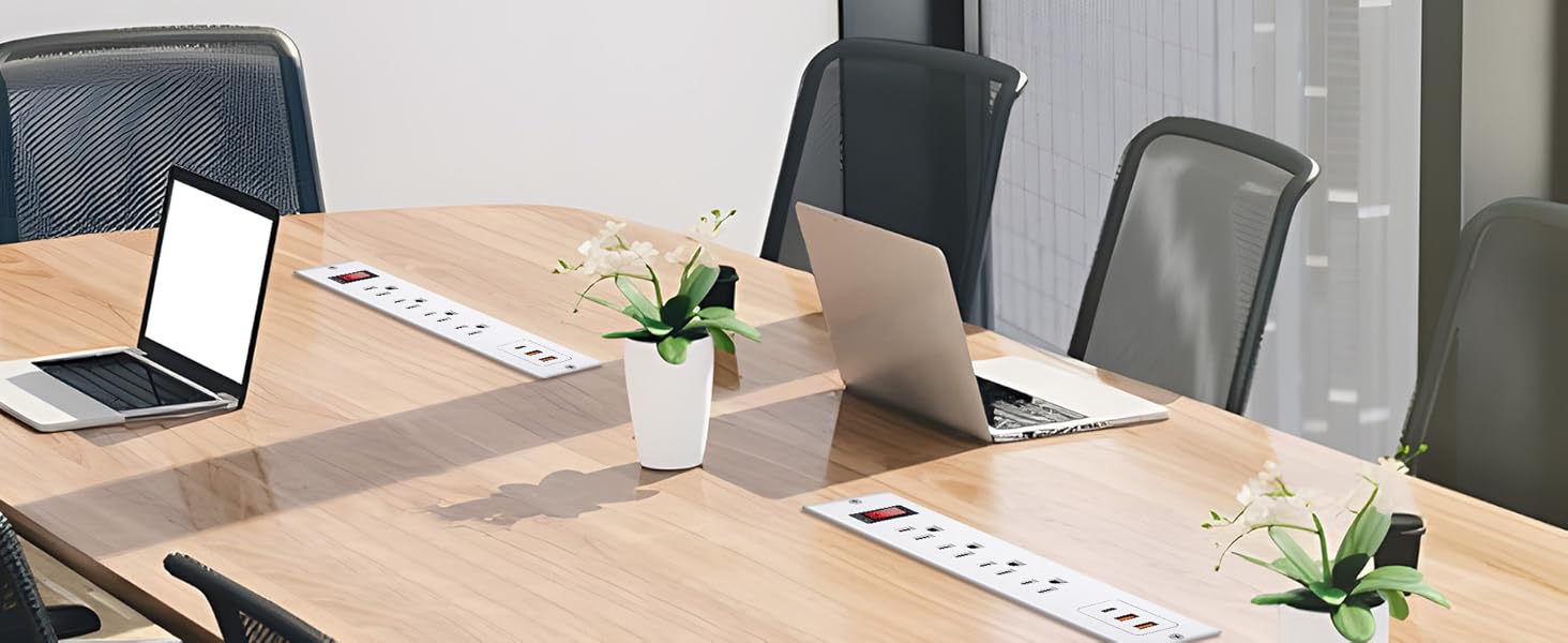 Recessed Power Strip USB C