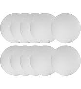 O'CREME White Wraparound Cake Pastry Round Drum Board 1/4 Inch Thick, 10 Inch Diameter - Pack of 10