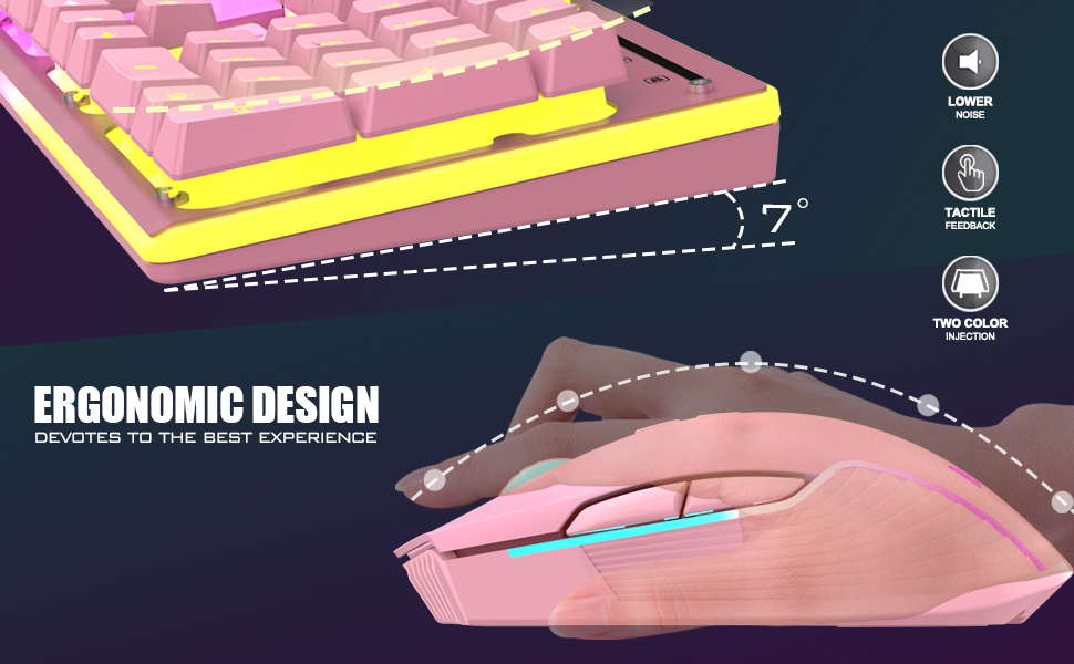 Ergonomic keyboard Gorgeous keyboard