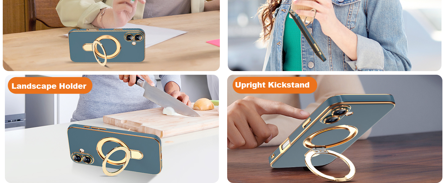 Multifunctional Magnetic Stand Phone Case 