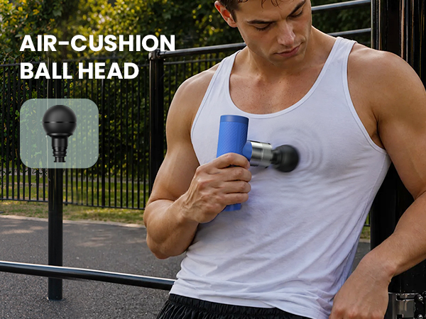 Massage gun for fitness room