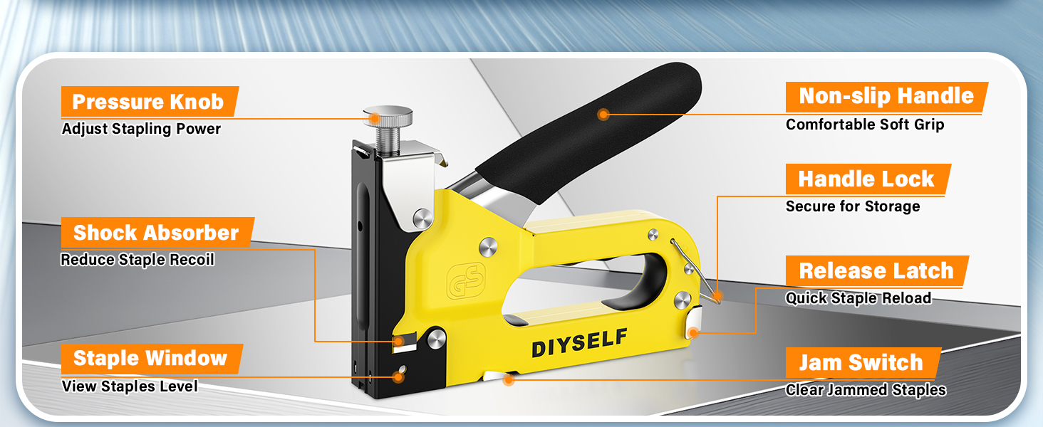 staple gun for upholstering